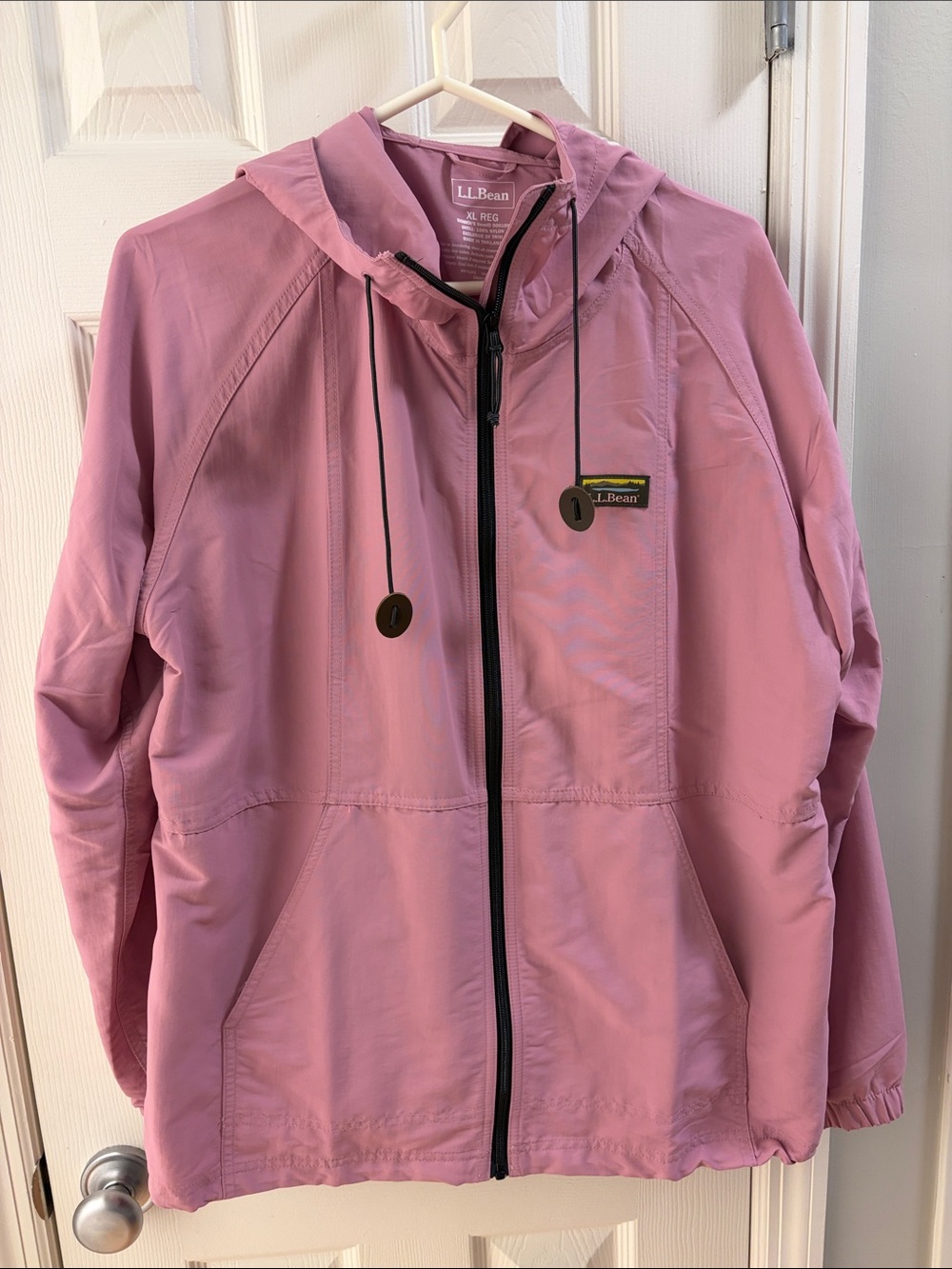LL Bean Hooded Windbreaker